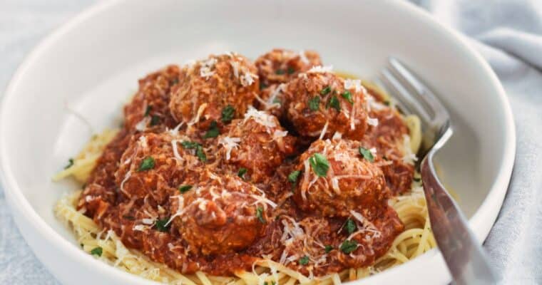 Gluten Free Spaghetti and Meatballs