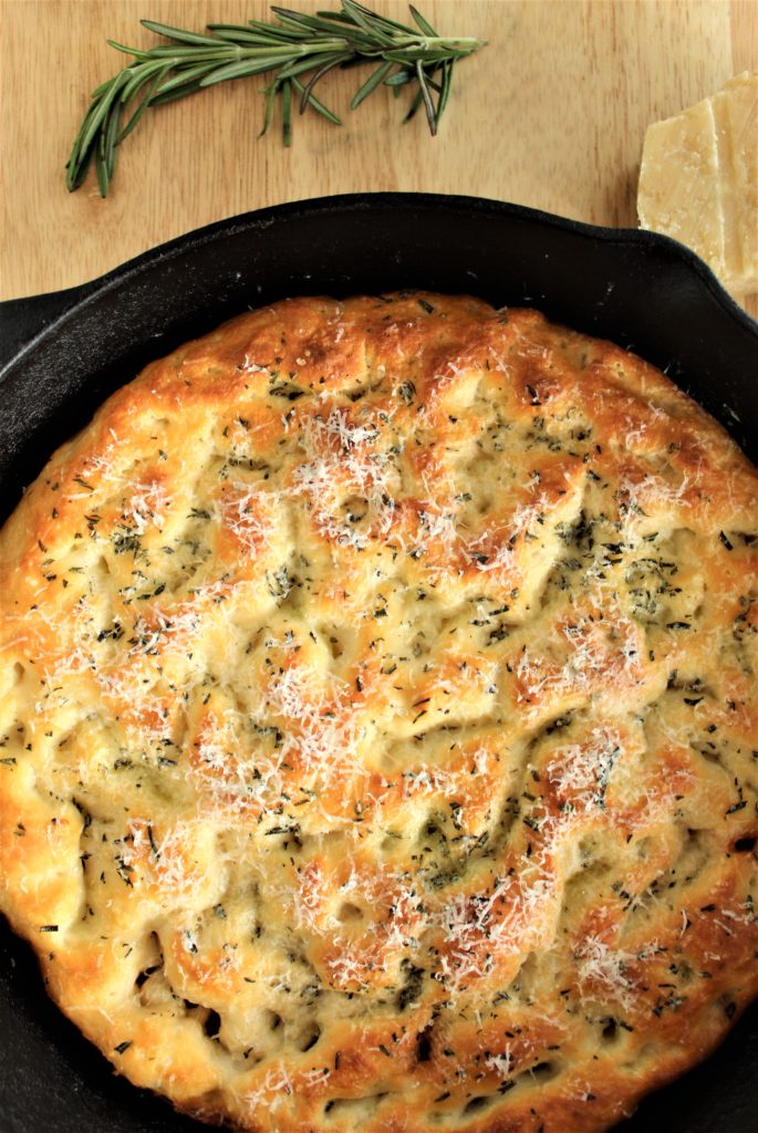 gluten free focaccia bread