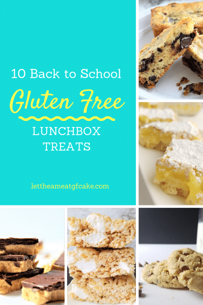 back to school gluten free lunchbox treats