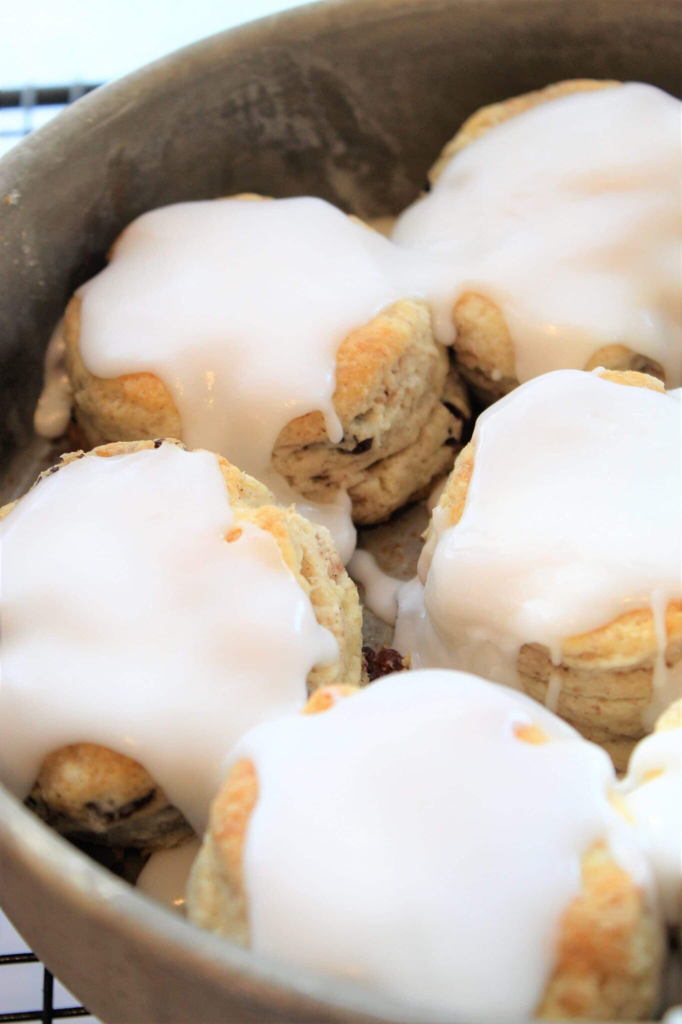 Gluten Free Cinnamon Raisin Biscuits (Hardee's Copycat) Let Them Eat