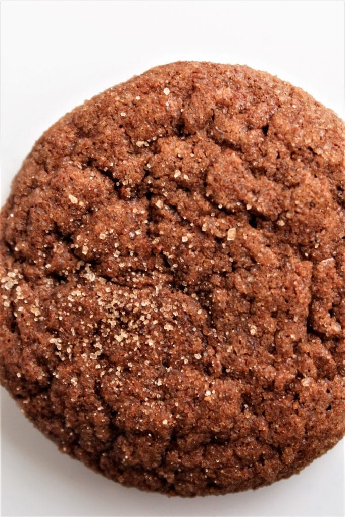 gluten free chocolate snickerdoodle up close