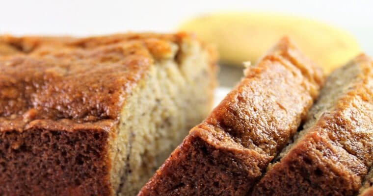 Gluten Free Banana Bread (With Dairy Free Option)