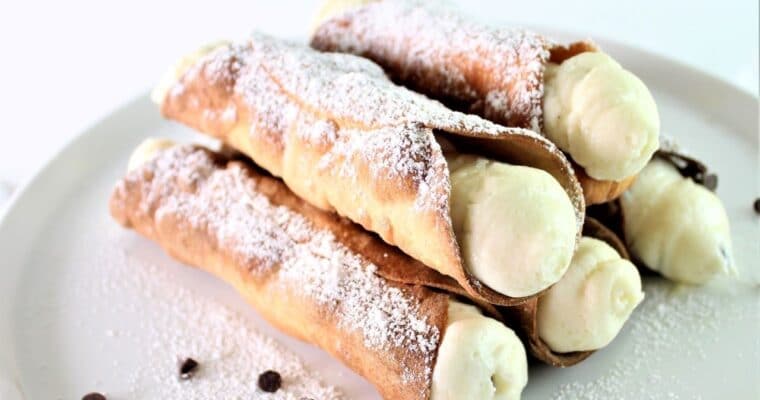 Gluten Free Cannoli (with Air Fryer Option)