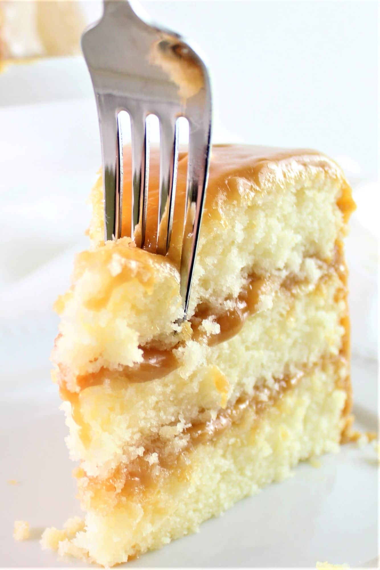 Gluten Free Caramel Cake (And Let Them Eat Gluten Free Cake Turns Two