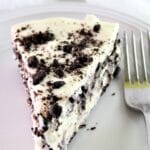 slice of gluten free white chocolate torte