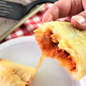 gluten free pizza hot pockets with cheese pull