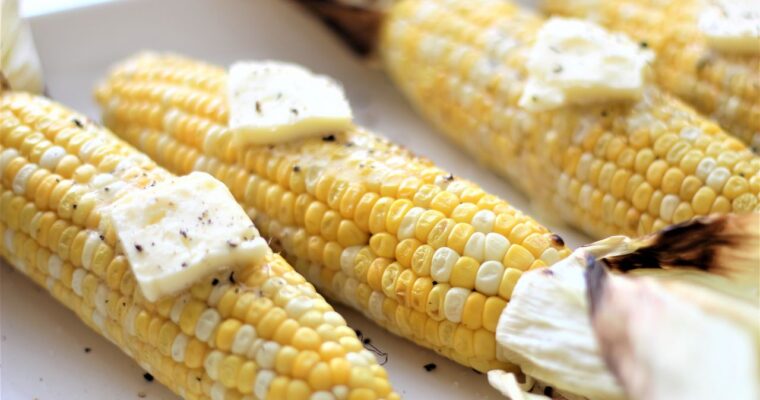 No Fuss Grilled Corn on the Cob