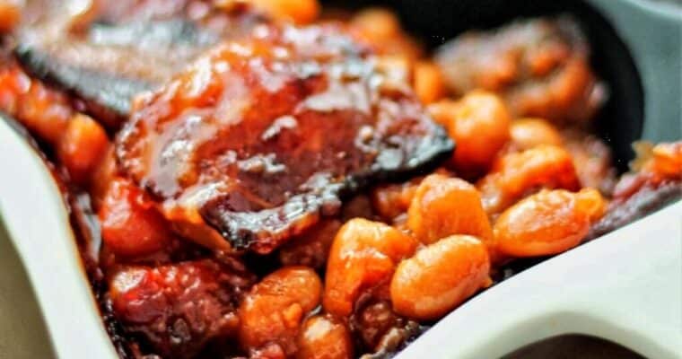 Thick and Rich Smoky Sweet Baked Beans