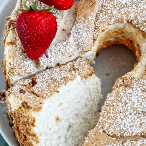 Angel Food Cake Recipe - Brown Eyed Baker