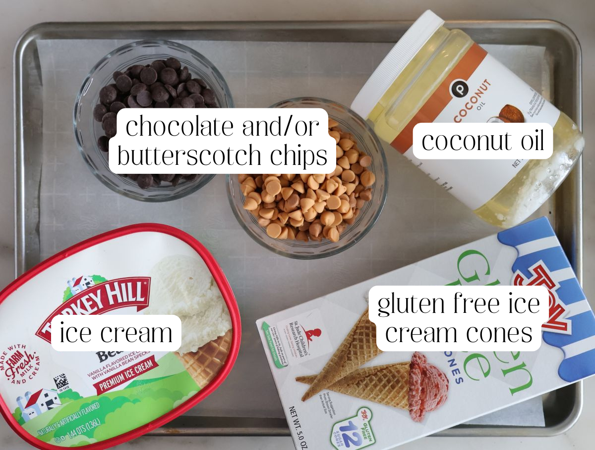 drumsticks ingredients measured out and labeled.